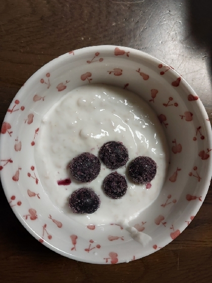 こんばんは(о´∀`о)ブルーベリーで作りました美味しかったです❤️