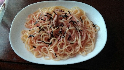 生姜の効いた〜たらこスパゲティ☆