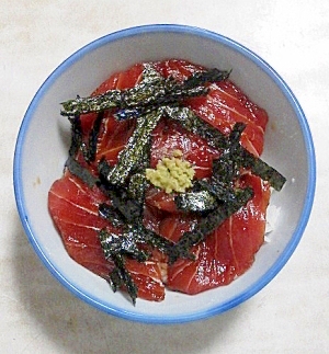 マグロのヅケ丼 レシピ 作り方 By Cha Cha Cha 楽天レシピ