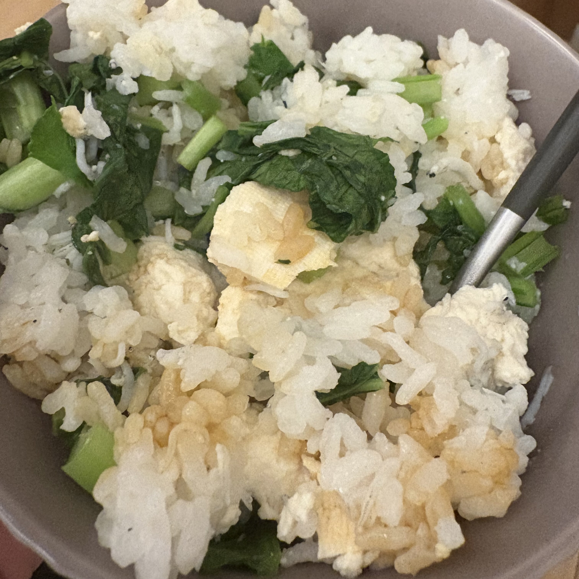 豆腐しらす小松菜の炊き込みごはん♡簡単