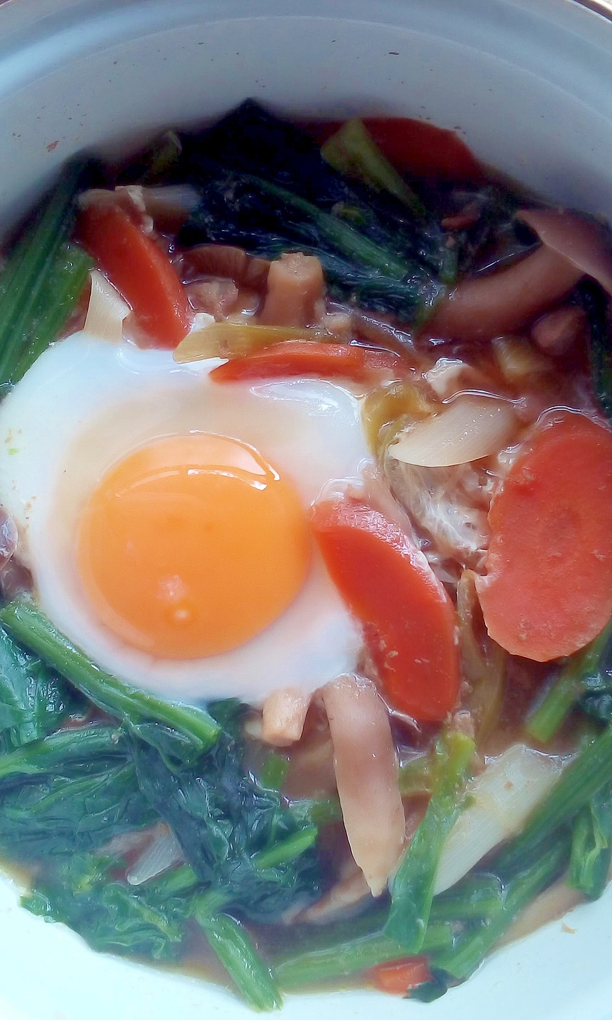 卵入り～野菜たっぷり和風スープ煮