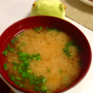 とろーり★小ネギと高野豆腐の味噌汁