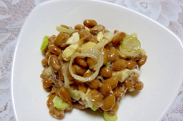 生姜風味のカシューナッツ入り納豆