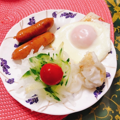 hamupi-ti-zuさん♪生野菜ですがランチにおかずプレートみたいに作りました˚✧₊⁎とても美味しかったです(´ ᴗ ` )ෆ˚*素敵なレシピをありがとうご