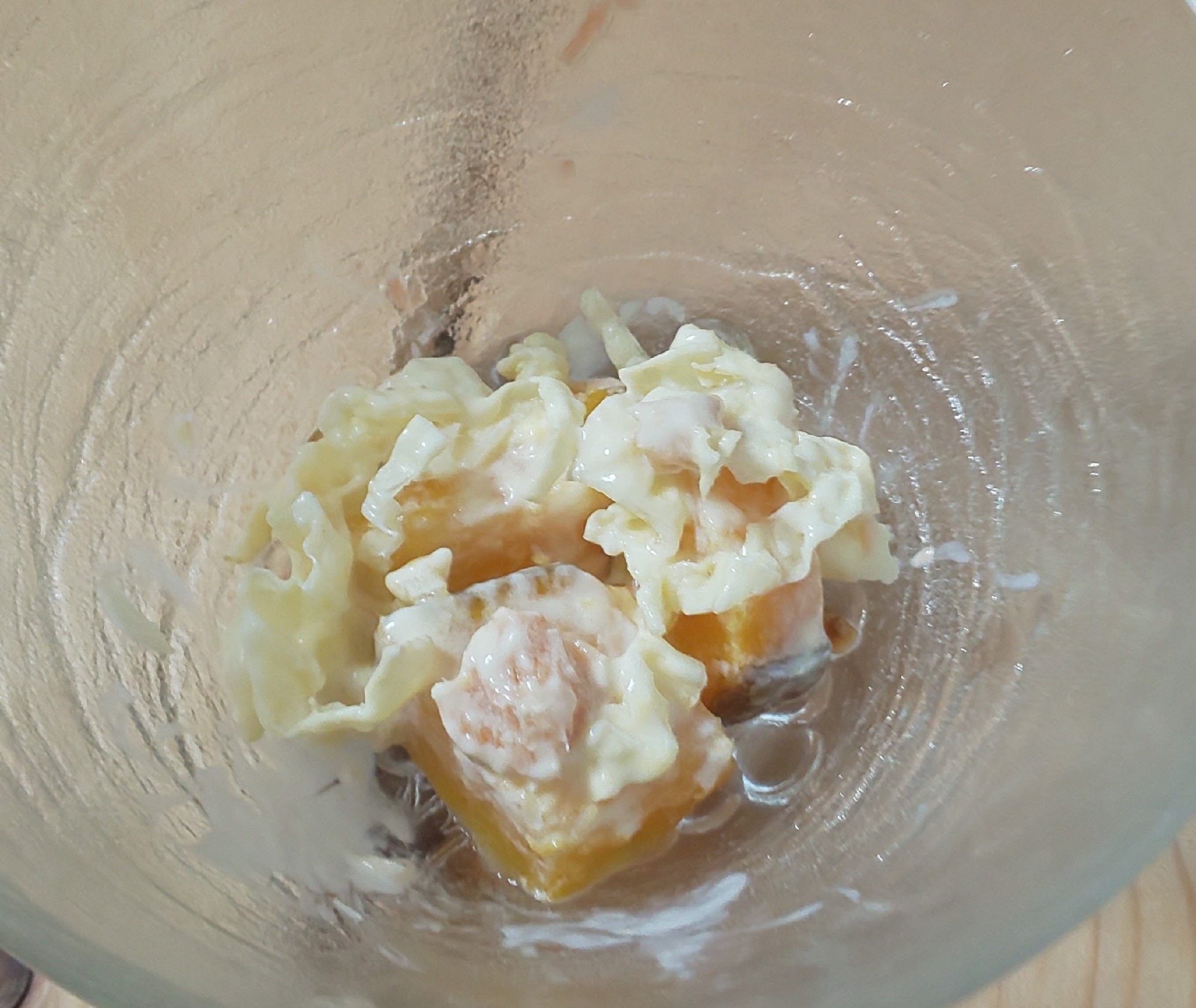 かぼちゃ☆白菜☆鮭フレークのサラダ