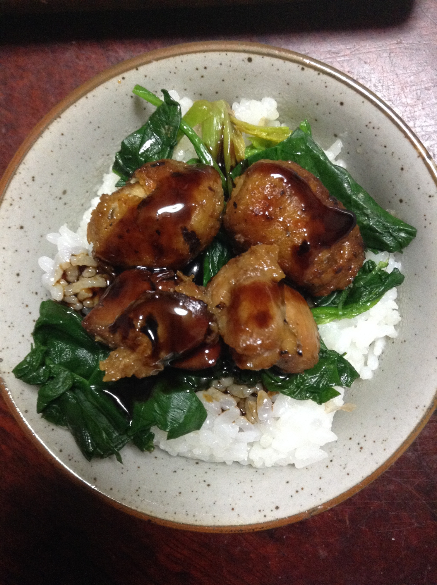 つくねヘルシー丼【簡単or手抜き☆ひとり飯】