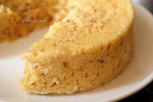 パン粉の蒸しケーキ*栗いり