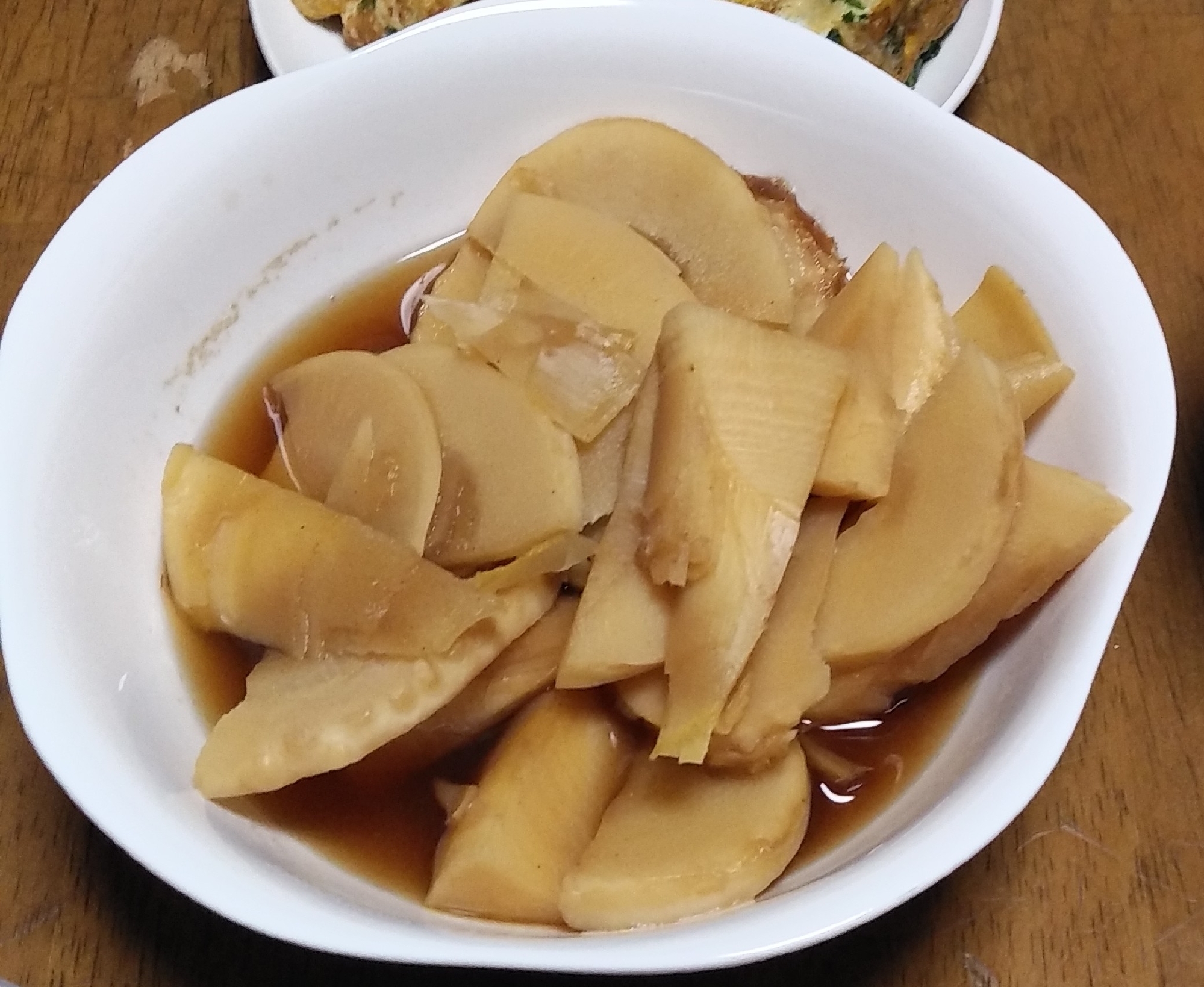 初物！たけのこの煮物