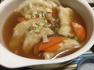 家にあるもので！水餃子鍋