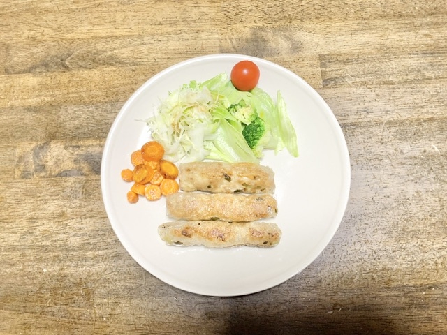 ライスペーパーレシピ　手作りソーセージ風