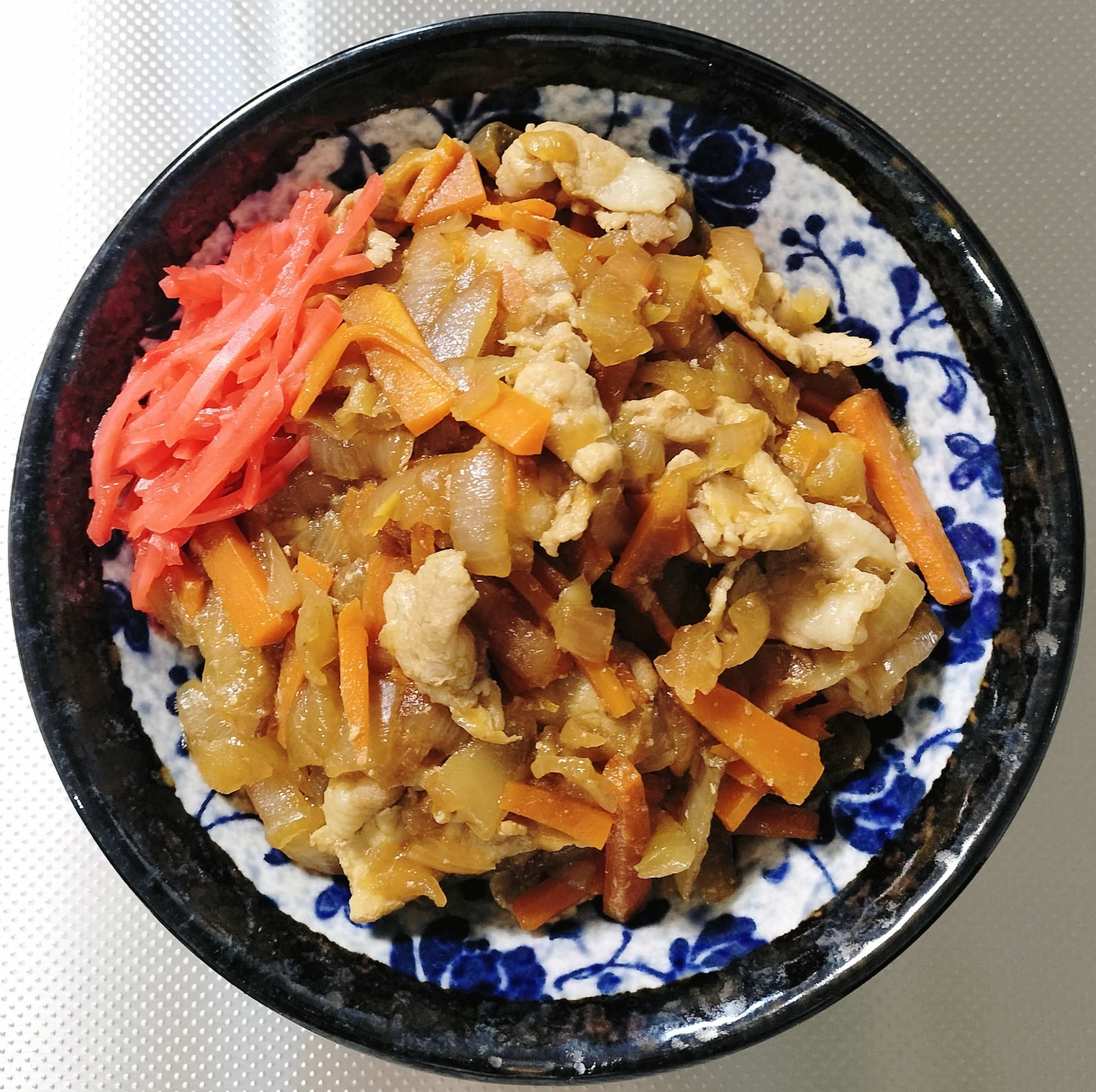 【お手軽】おうちdeにんじん入り豚丼