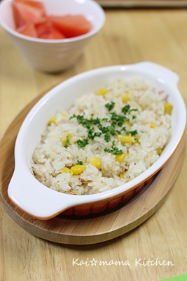 【簡単】スイッチポン!でツナ&コーンご飯