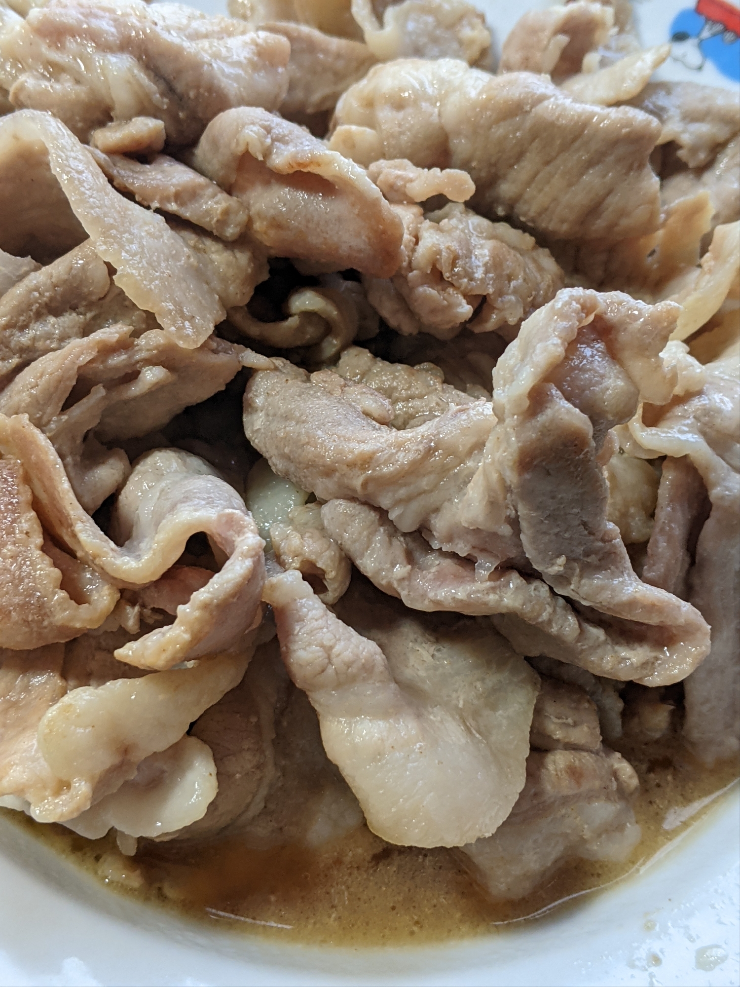 豚肉の照り焼き