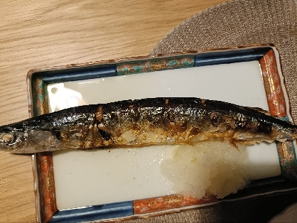 フライパンでレモン香る さんまの塩焼き