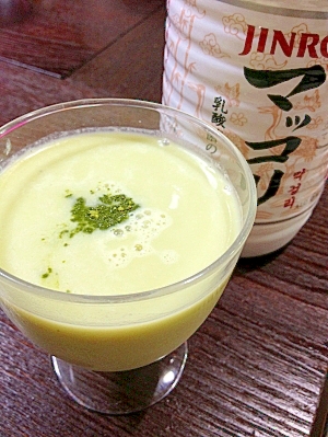 マッコリと抹茶オレの 和風マッコリ レシピ 作り方 By ゴールデンアルジータ 楽天レシピ マッコリと抹茶オレの 和風マッコリ レシピ 作り方 By ゴールデンアルジータ 楽天レシピ