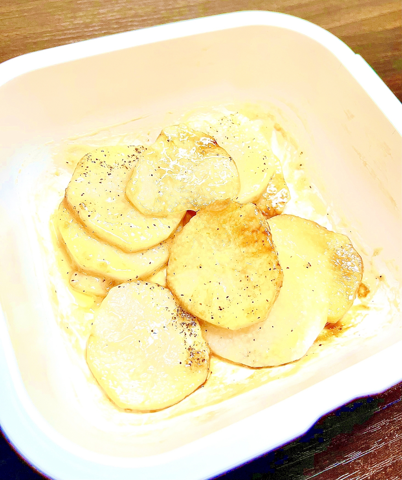 簡単レンジのみ⭐︎ホクホク長芋のバター醤油