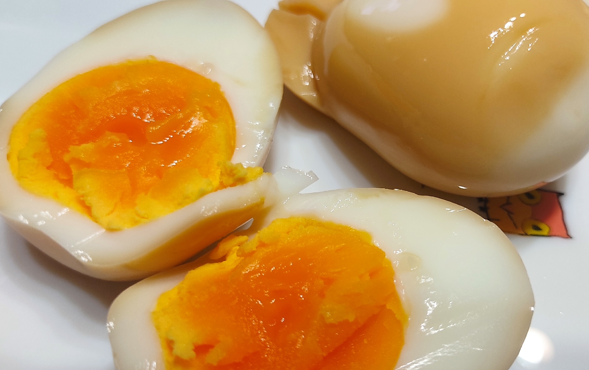 めんつゆで簡単煮卵