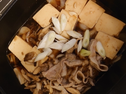 すき焼き気分♡濃い肉豆腐