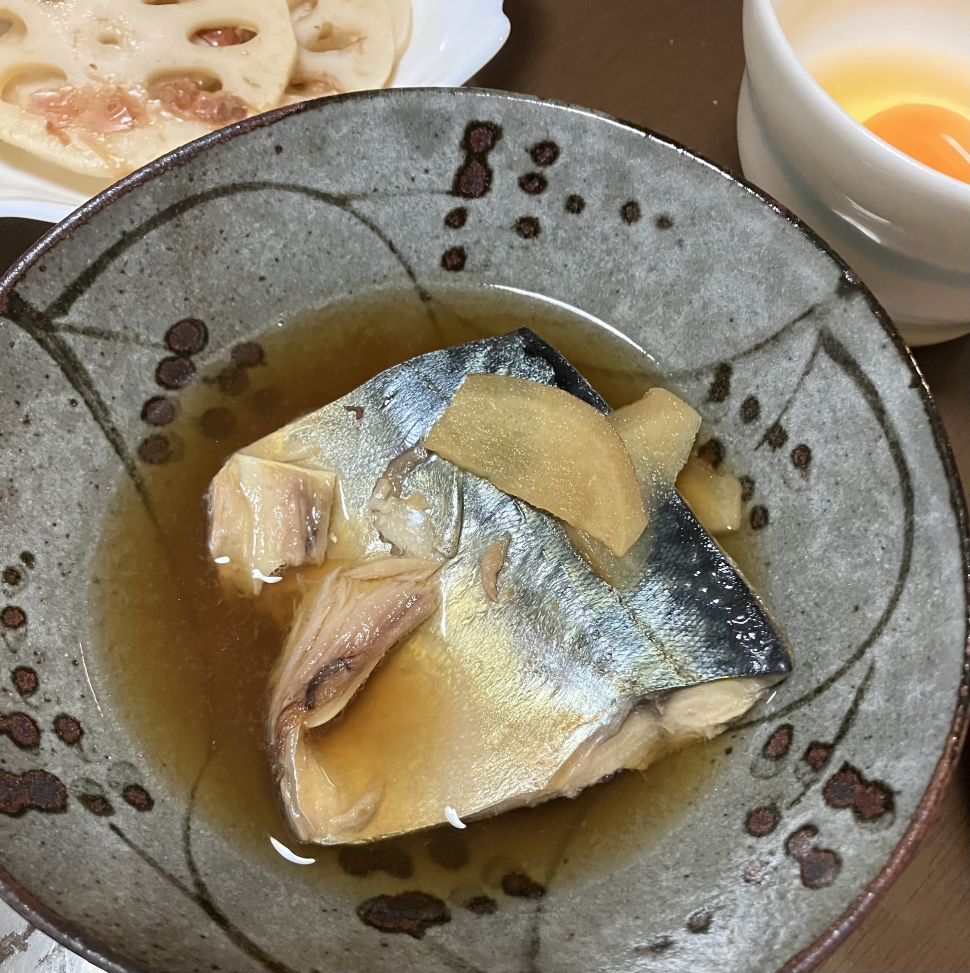 鯖の醤油煮込み