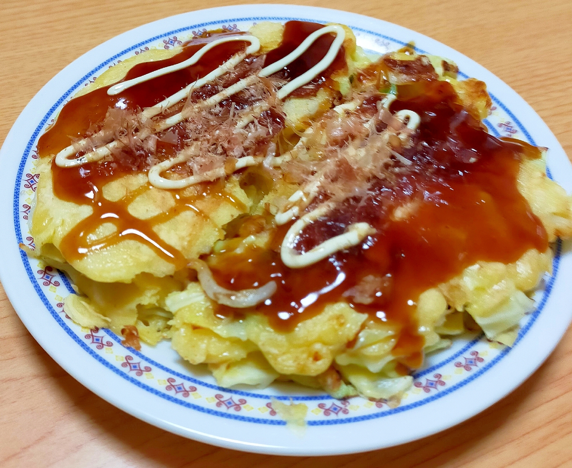 シンプル♪白菜のお好み焼き