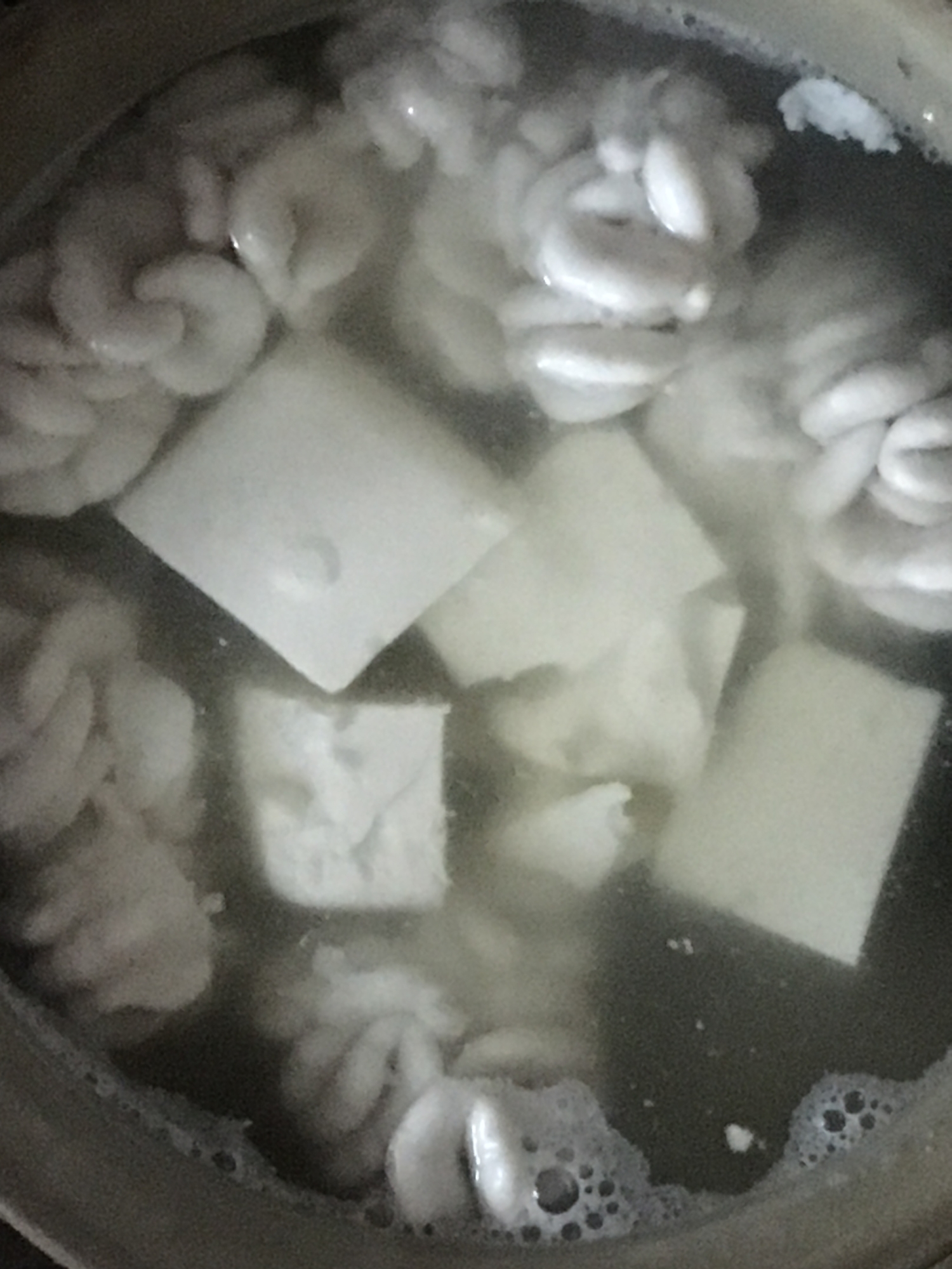 白子入り湯豆腐