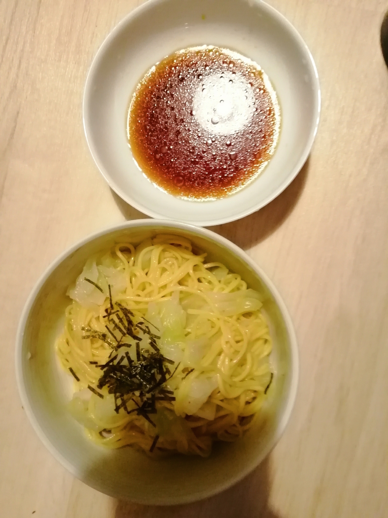 キャベツつけらーめん