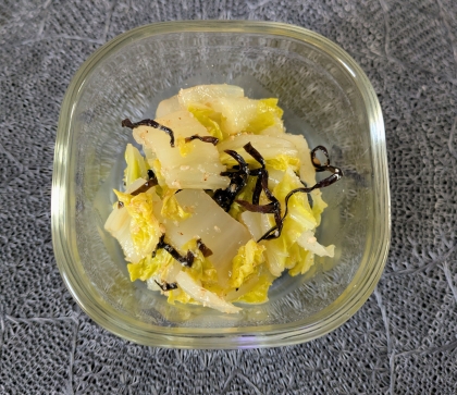 乳酸菌たっぷり簡単白菜漬け