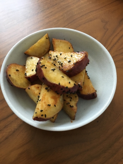 秋を満喫☆サツマイモのはちみつバター煮