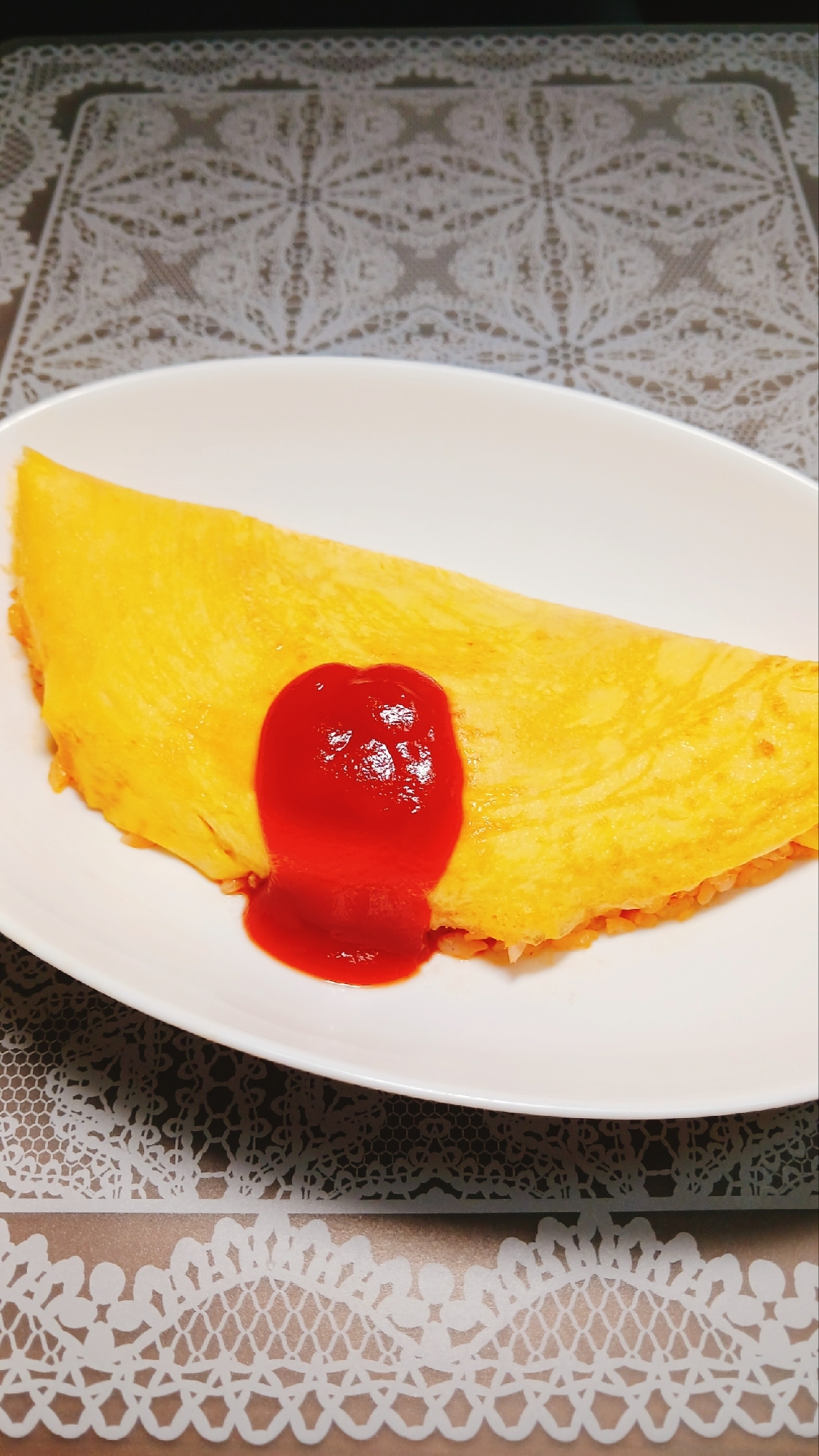 昔懐かしい‪♡お手軽オムライス‪♡