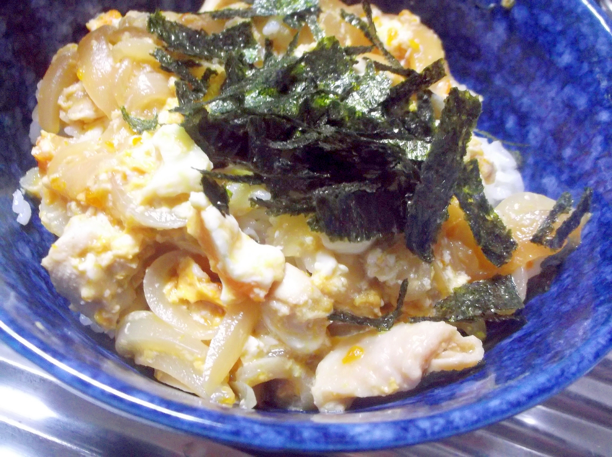 汁少なめ親子丼＾＾