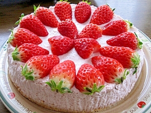 いちごケーキレシピ 作り方の人気順 簡単料理の楽天レシピ