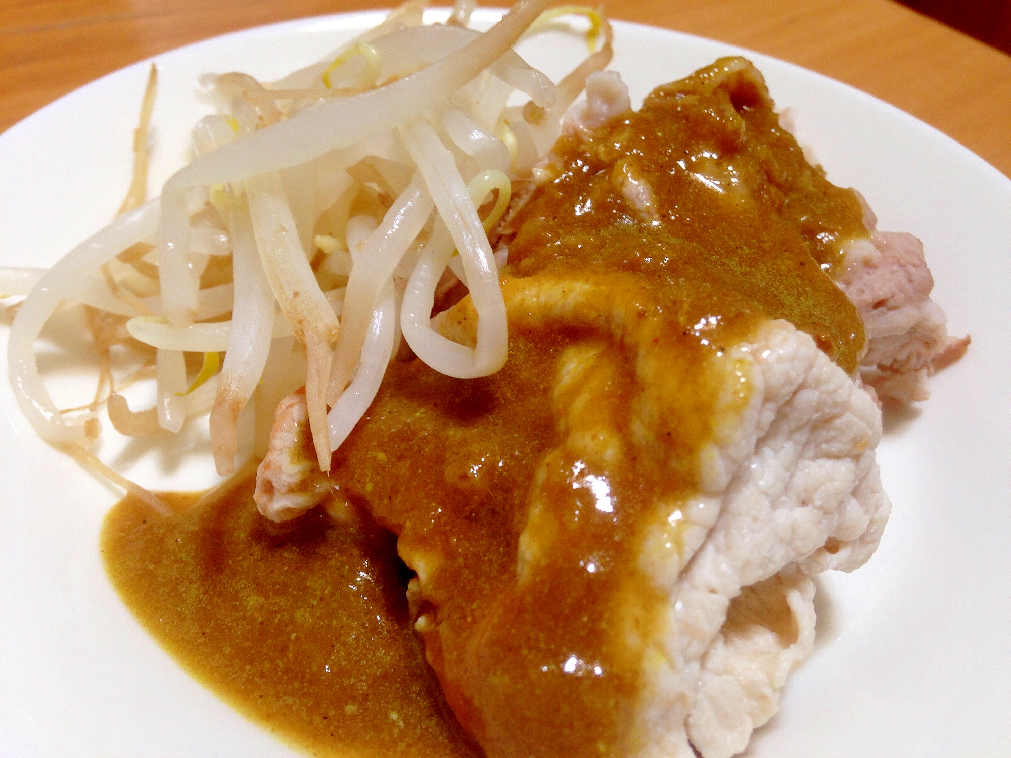 変わり豚しゃぶ！冷やしカレー