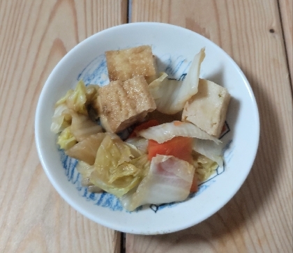 ◆ひろちゃんさん☺️夕飯用に、家で収穫した白菜で、厚揚げとにんじんの煮浸し作りました☘️いただくの楽しみです♥
レポ、ありがとうございます(⁠◕⁠ᴗ⁠◕⁠✿⁠)