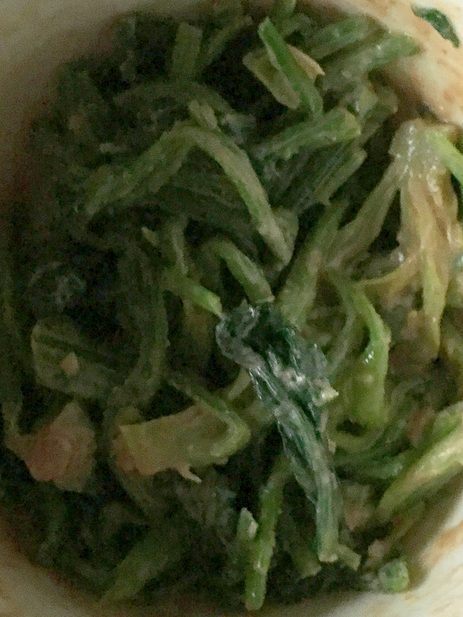 ほうれん草のくるみ和え（低糖）