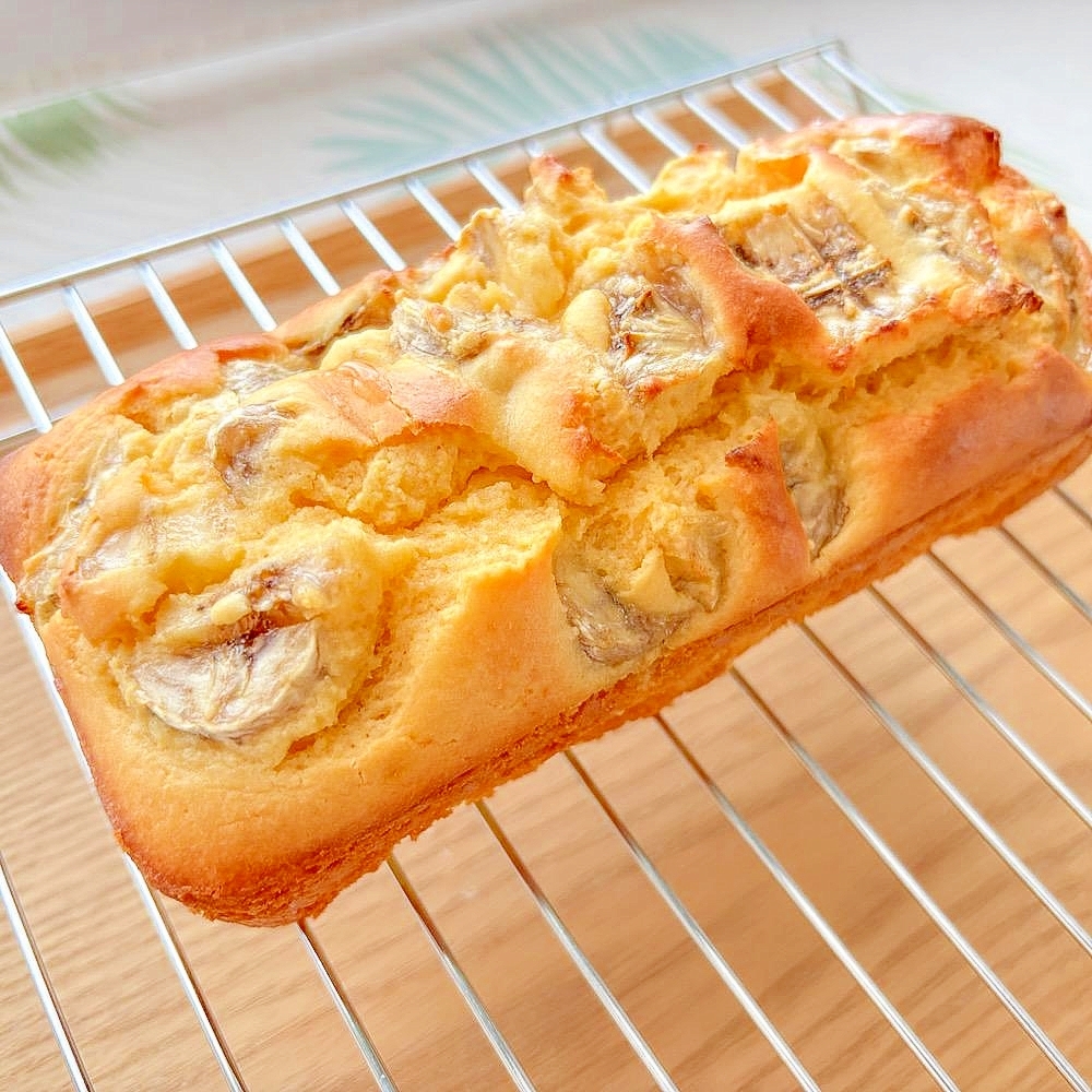 【幼児食】砂糖不使用のバナナアーモンドパウンド