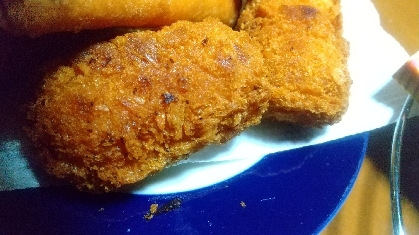 むかご入りポテトコロッケ。