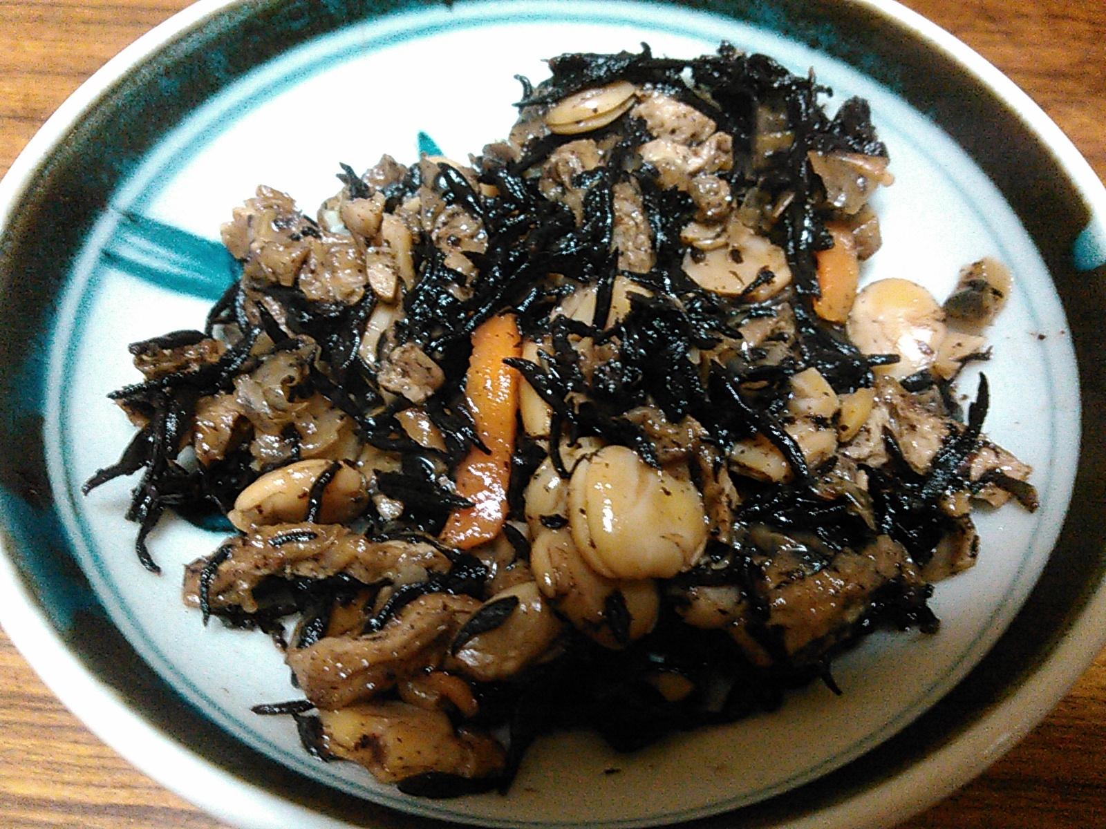 ひじき油揚げ大豆にんじんの煮物