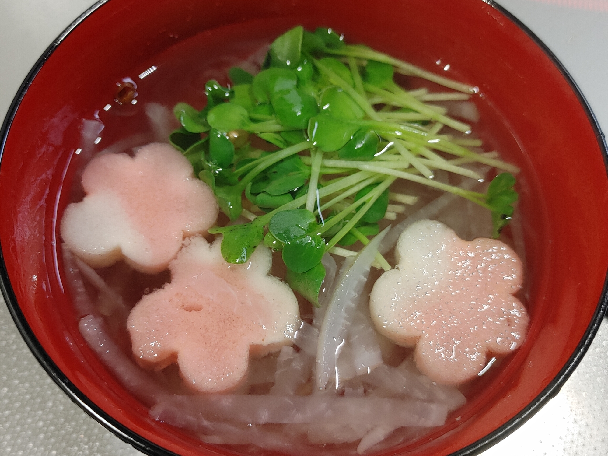 大根と花麩の吸物