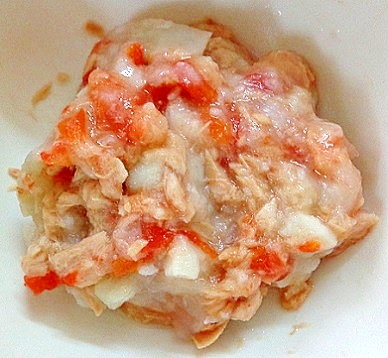 離乳食後期 ツナと3種の野菜のケチャップ和え レシピ 作り方 By J Mammy 楽天レシピ 離乳食後期 ツナと3種の野菜のケチャップ和え レシピ 作り方 By J Mammy 楽天レシピ