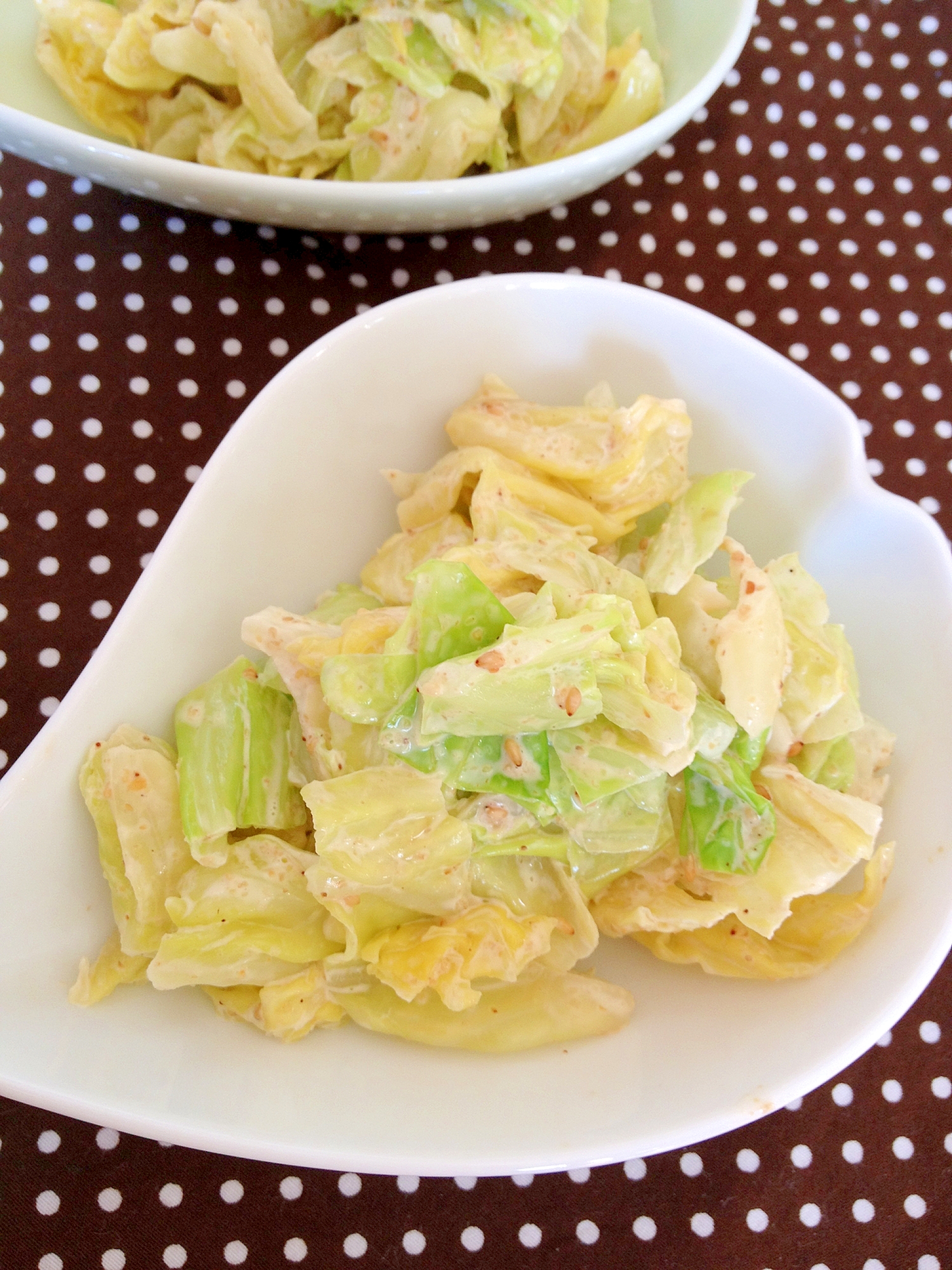 副菜に すぐできる キャベツの胡麻マヨ和え レシピ 作り方 By ななじまる 楽天レシピ 副菜に すぐできる キャベツの胡麻マヨ和え レシピ 作り方 By ななじまる 楽天レシピ