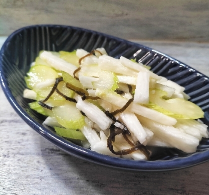 長芋＊セロリの白だし和え