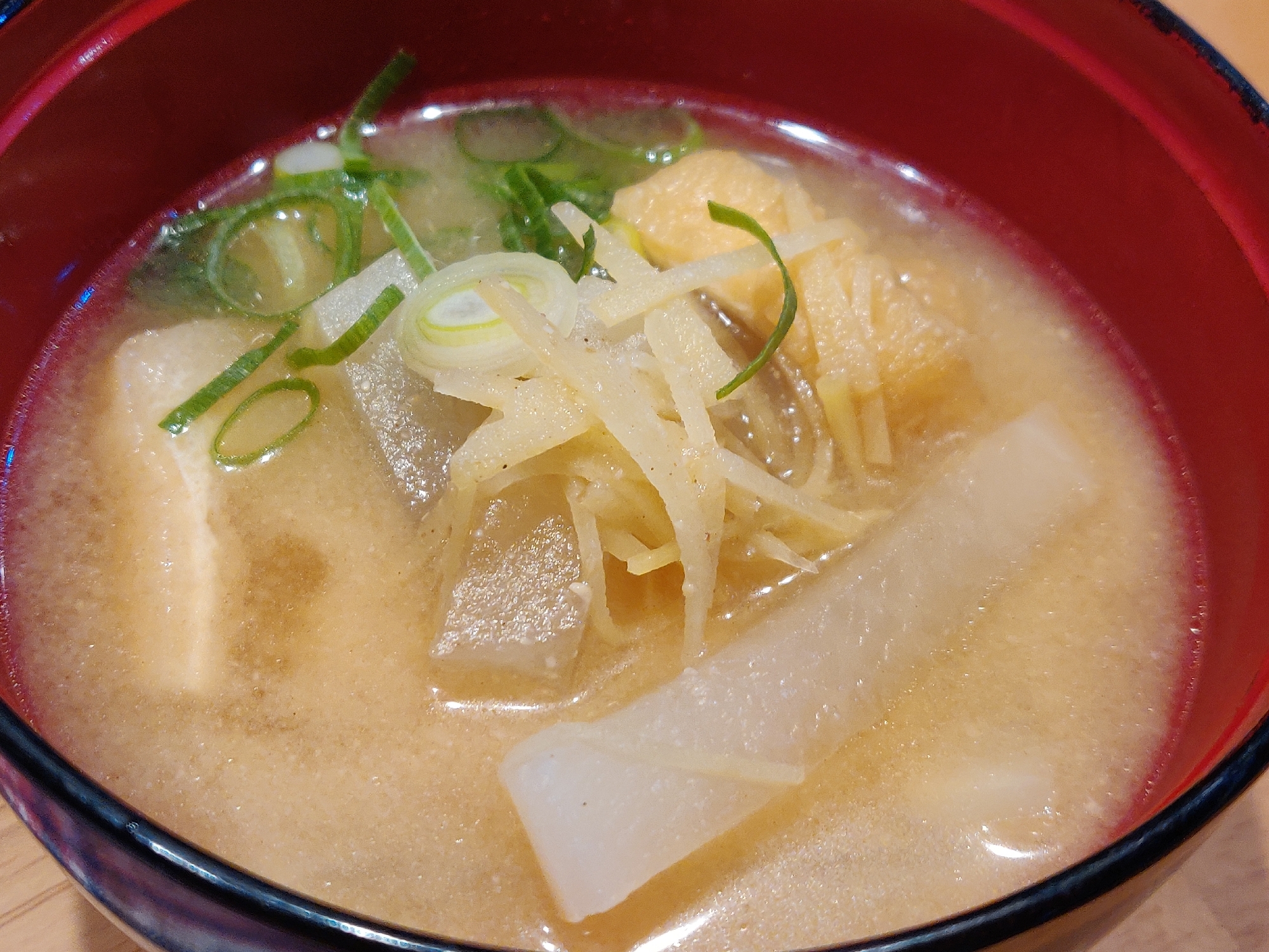 おみそ汁☆大根・油揚げ・生姜