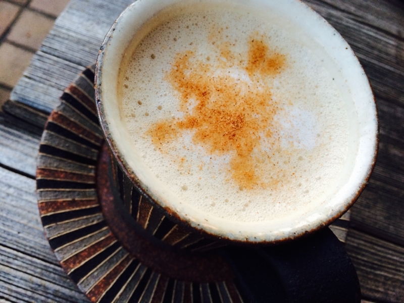 ほっこりあったまる飲み物!クリーミーシナモンラテ!