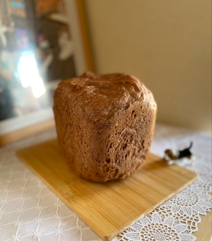 ホームベーカリー♪ココアミルク食パン✧˖°