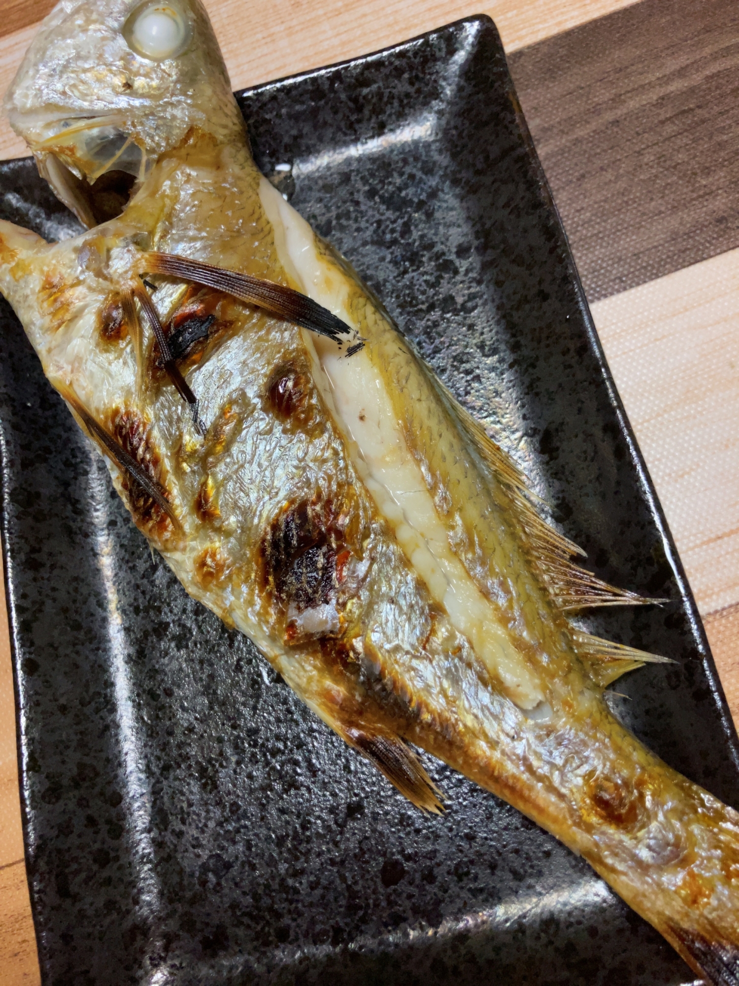 いしもちの塩焼き