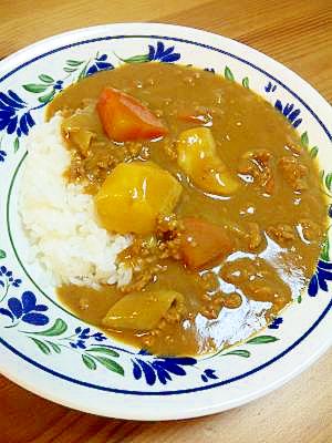 ウチのカレーの隠し味♪お手軽編