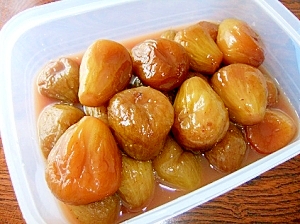 甘さ控えめ♪材料2つだけで「いちじくの甘露煮」