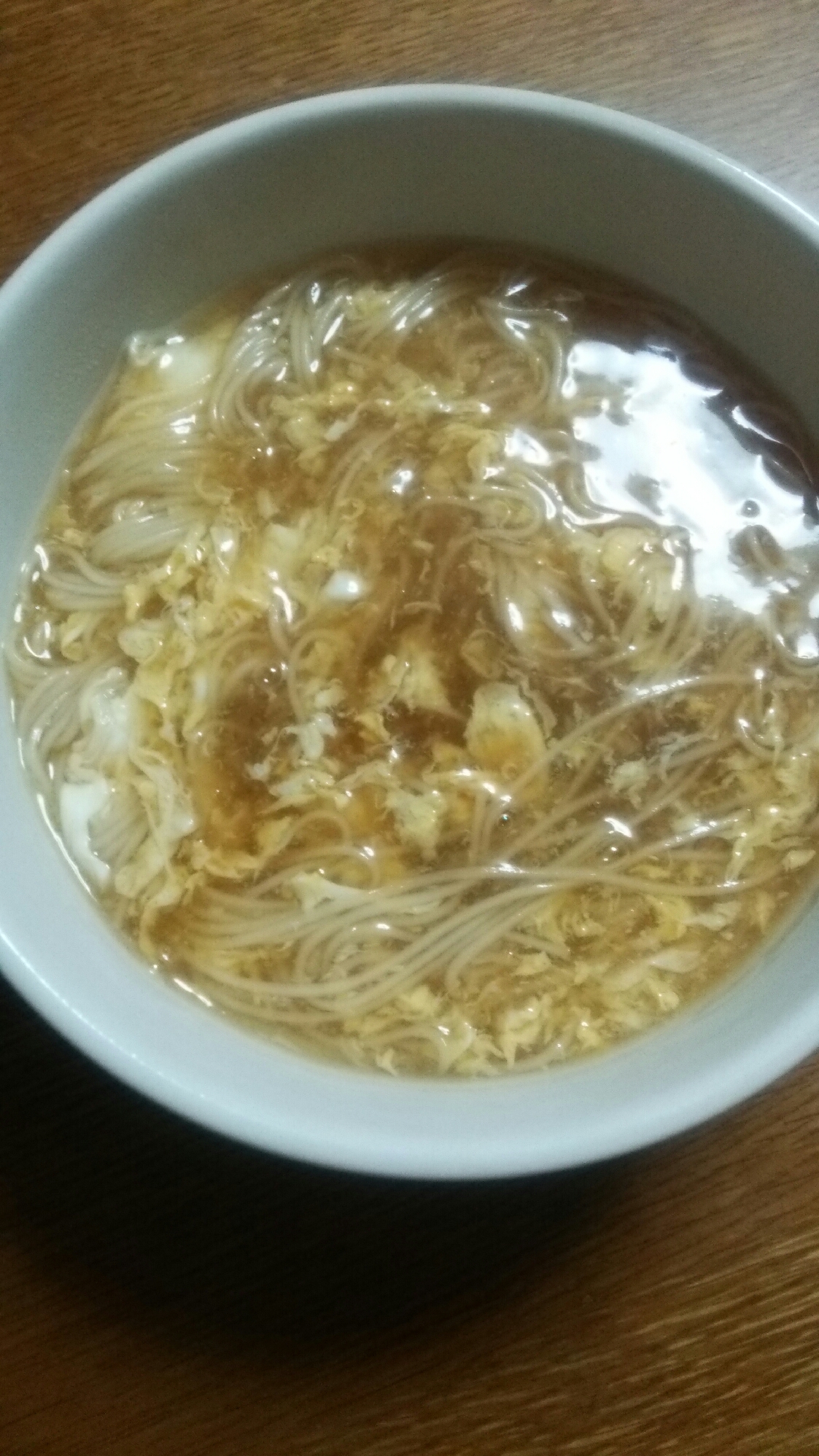 卵とじにゅうめん