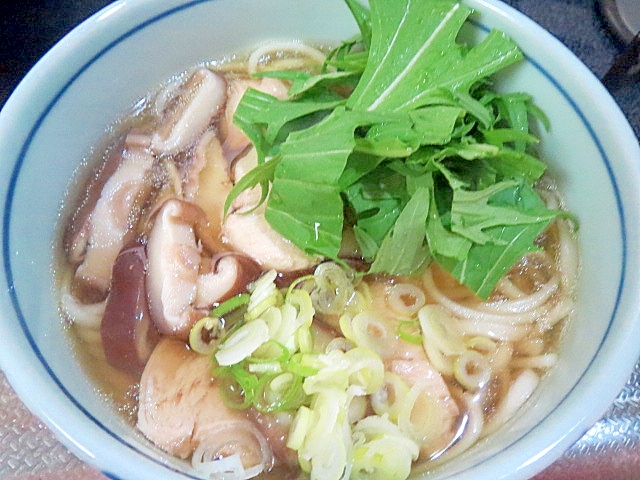 しいたけうどん