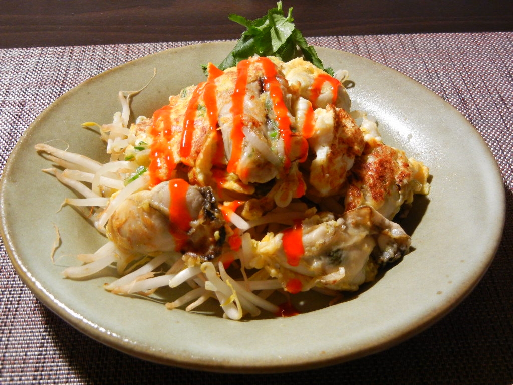 牡蠣のオムレツ タイ風 レシピ 作り方 By Kon9093 楽天レシピ